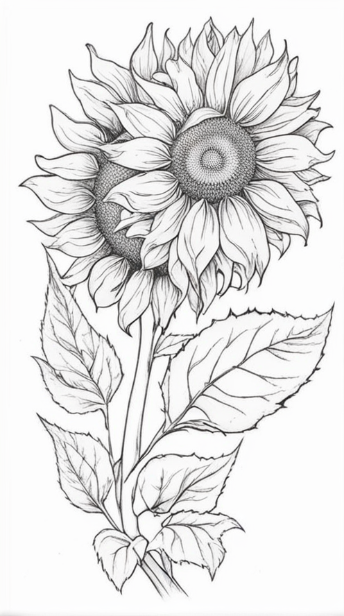 Irezumi Tattoo Style,i love sunflowers because they can take the radiation out of soil