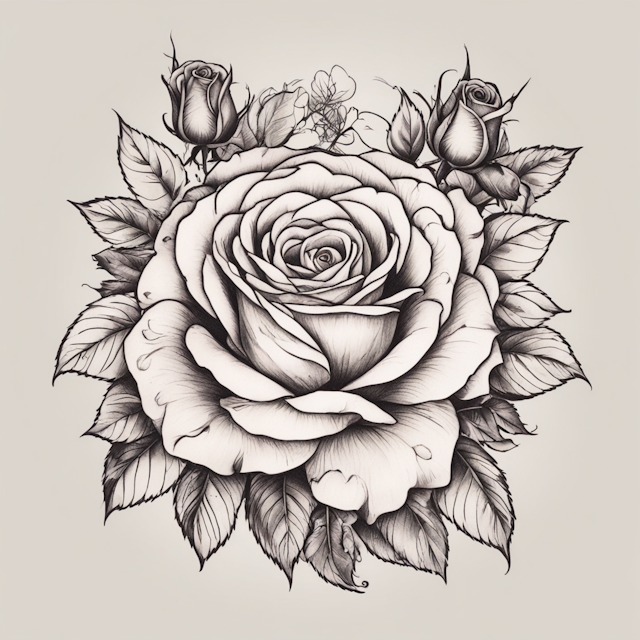 Irezumi Tattoo Style,Roses 